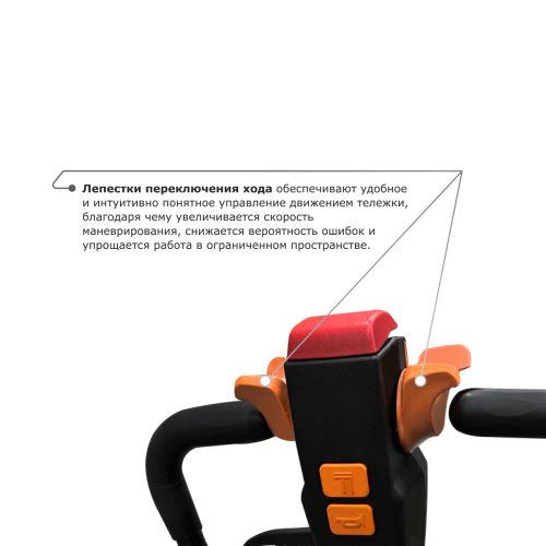 Самоходная тележка PROLIFT M2 SD15L (2 АКБ) по ценам производителя в Казани с доставкой по всей России