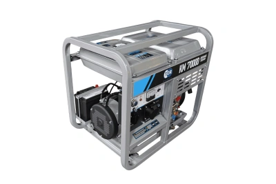 Генератор дизельный 7,0 кВт 220В с электростартером и колесами TOR KM7000D