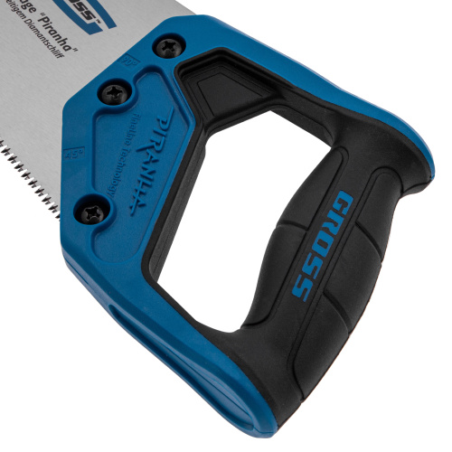 Ножовка по дереву "PIRANHA", 300 мм, 11 TPI, 3D-зуб, двухкомпонентная рукоятка Gross купить в Москве с доставкой по всей России | ProtosMarket.ru