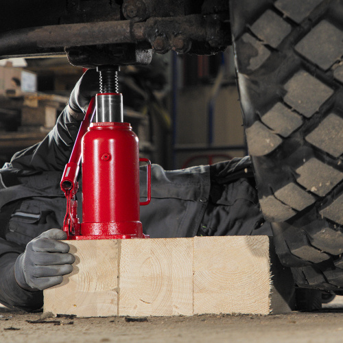 Домкрат гидравлический бутылочный, 20 т, h подъема 250-470 мм Sparta купить в Москве с доставкой по всей России | ProtosMarket.ru