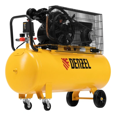 Компрессор воздушный BCV2200/100, ременный привод, 2.2 кВт, 100 литров, 370 л/мин Denzel купить в Москве с доставкой по всей России | ProtosMarket.ru