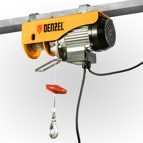 Тельфер электрический TF-250, 0.25 т, 540 Вт, высота 12 м, 10 м/мин Denzel купить в Москве с доставкой по всей России | ProtosMarket.ru