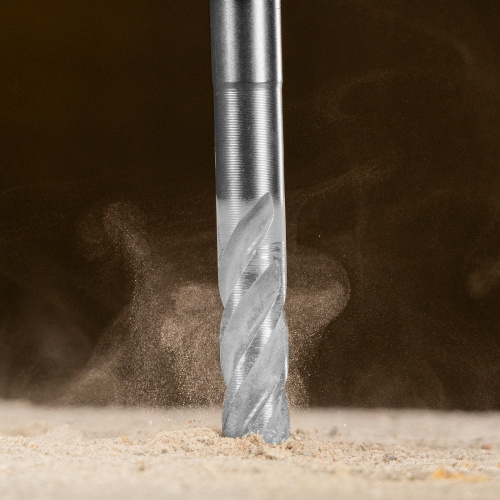 Бур по бетону, цельная крестовая пластина, 10x115 мм, SDS PLUS Denzel по ценам производителя в Казани с доставкой по всей России