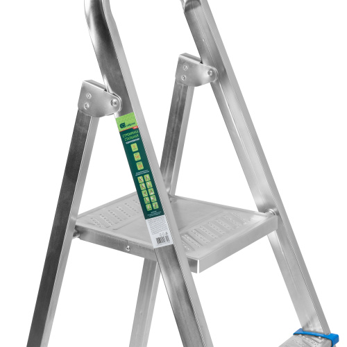 Стремянка, 5 ступеней, стальная, оцинкованная Сибртех по ценам производителя в Казани с доставкой по всей России