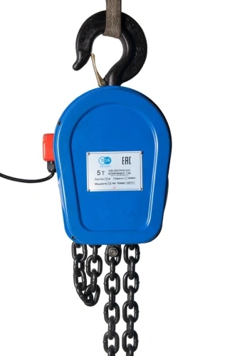 Таль электрическая цепная TOR ТЭШ (DHS) 5,0 т 12 м (серия J) по ценам производителя в Казани с доставкой по всей России