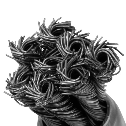 Щетка для дрели, 25 мм, "чашка" со шпилькой, крученая металлическая проволока Matrix по ценам производителя в Казани с доставкой по всей России