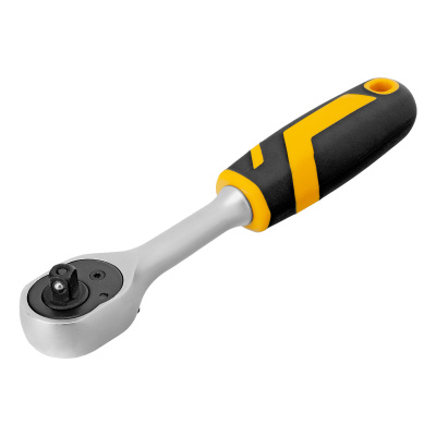 Ключ-трещотка 1/4", 90 зубьев, с быстрым сбросом, CrV Denzel купить в Москве с доставкой по всей России | ProtosMarket.ru