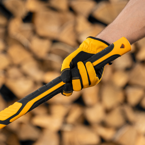 Колун-кувалда 4000 г, кованая, фибергласовая  рукоятка c TPR покрытием, 880 мм Denzel купить в Москве с доставкой по всей России | ProtosMarket.ru