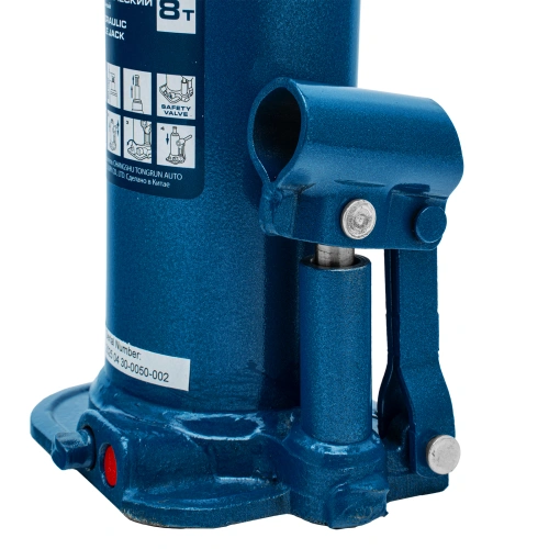 Домкрат гидравлический бутылочный, 8 т, h подъема 222-447 мм Stels купить в Москве с доставкой по всей России | ProtosMarket.ru