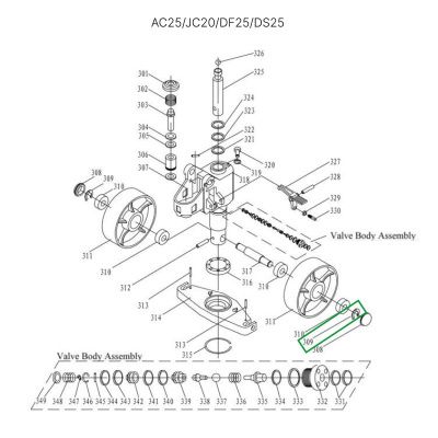 Стопорное кольцо крепления рулевых колес для гидравлических тележек AC25, DF25, JC20, AC30 купить в Москве с доставкой по всей России | ProtosMarket.ru