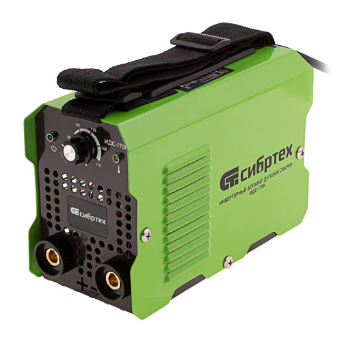 Инверторный аппарат дуговой сварки ИДС-170K, 170 А, ПВ 80%, диаметр электрода 1,6-3,2 мм Сибртех купить в Москве с доставкой по всей России | ProtosMarket.ru