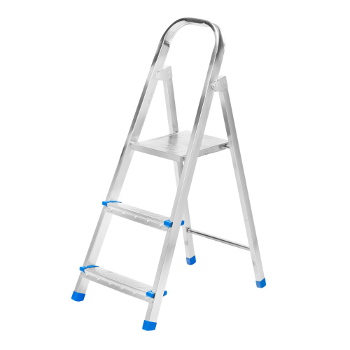 Стремянка, 3 ступени, стальная, оцинкованная Сибртех по ценам производителя в Казани с доставкой по всей России