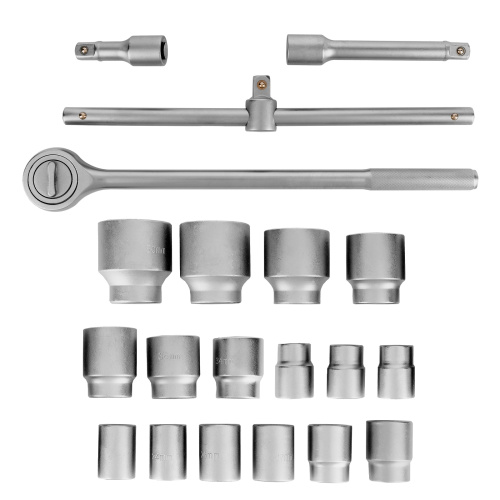 Набор торцевых головок 3/4", головки 19 х 50 мм, 20 предметов, в метал. боксе Matrix купить в Москве с доставкой по всей России | ProtosMarket.ru