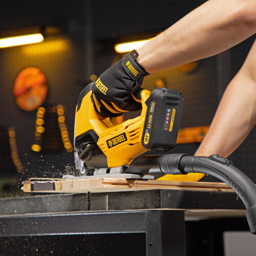 Лобзик аккумуляторный CJ-80-0, 18В Li-Ion Denzel купить в Москве с доставкой по всей России | ProtosMarket.ru