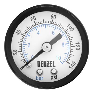 Воздушный манометр G10, 40 мм, 1/8" Denzel по ценам производителя в Казани с доставкой по всей России
