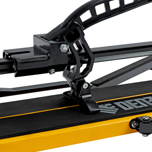 Плиткорез рельсовый 800х16мм, каретка на подш., стальная станина, усил. рукоятка-пенал Denzel по ценам производителя в Казани с доставкой по всей России