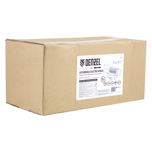 Лебедка автомобильная электрическая LB-4000, 4.5 т, 3.7 кВт, 12 В Denzel по ценам производителя в Казани с доставкой по всей России