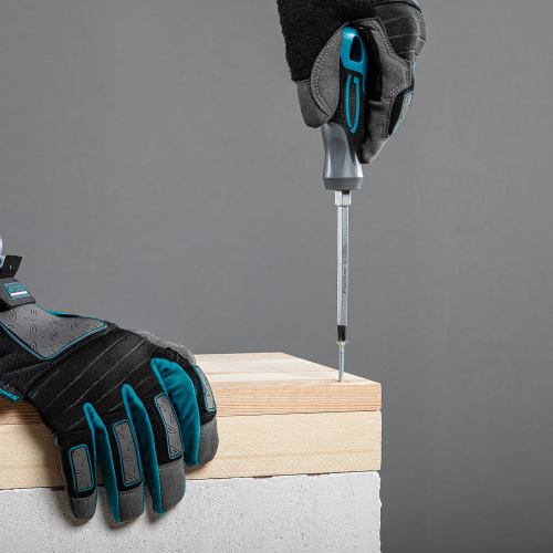 Отвертка PH2 x 100 мм, S2, трехкомпонентная ручка Gross по ценам производителя в Казани с доставкой по всей России