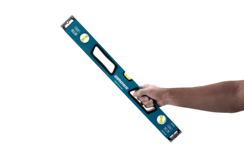 Уровень алюминиевый, 600 мм, усиленный с ударопрочными заглушками, рукоятки, 3 глазка Gross купить в Москве с доставкой по всей России | ProtosMarket.ru