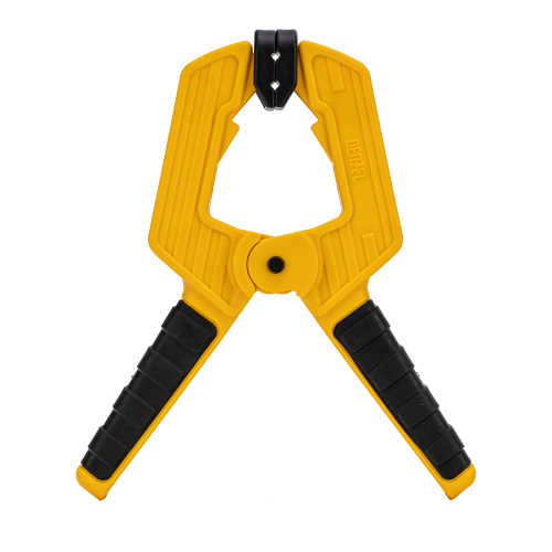 Струбцина клещеобразная, усиленная 80 х 60 мм, двухкомпонентные рукоятки Denzel по ценам производителя в Казани с доставкой по всей России