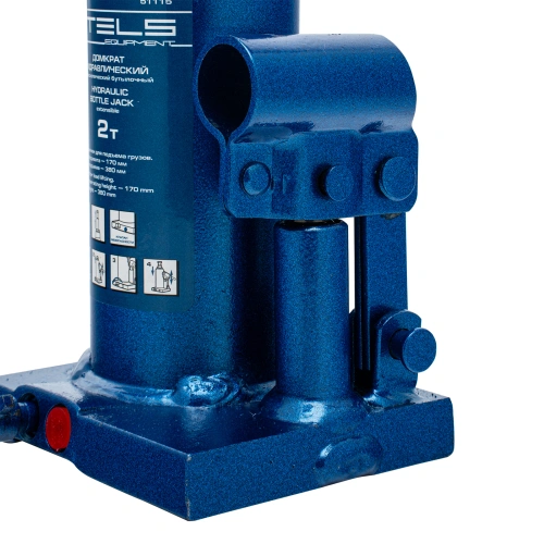 Домкрат гидравлический бутылочный телескопический, 2 т, H подъема 170-380 мм Stels купить в Москве с доставкой по всей России | ProtosMarket.ru