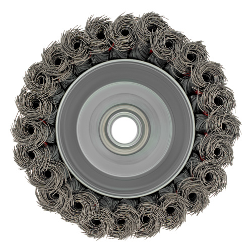 Щетка для УШМ, 100 мм, М14, "чашка", крученая проволока 0.35 мм Matrix по ценам производителя в Казани с доставкой по всей России