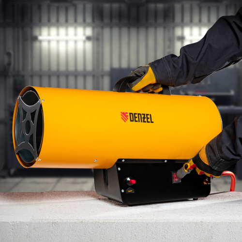 Газовая тепловая пушка GHG-50, 50 кВт, 1400 м3/ч, пропан-бутан Denzel по ценам производителя в Казани с доставкой по всей России