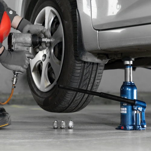 Домкрат гидравлический бутылочный, 6 т, h подъема 207-404 мм, в пластиковом кейсе Stels купить в Москве с доставкой по всей России | ProtosMarket.ru