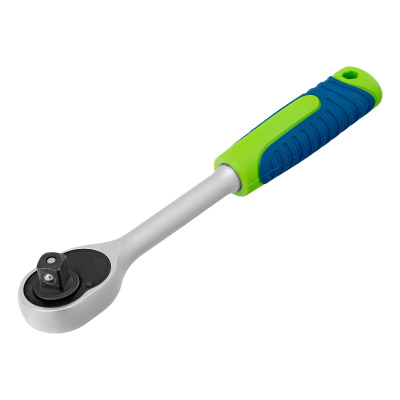 Ключ-трещотка 1/2", 45 зубьев, с быстрым сбросом, матовый хром Сибртех купить в Москве с доставкой по всей России | ProtosMarket.ru