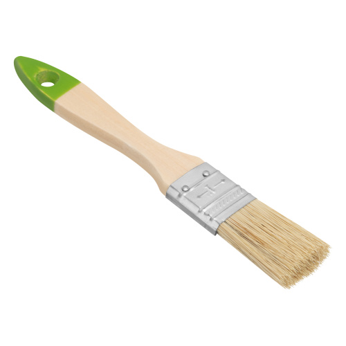 Кисть плоская 25 мм, натуральная щетина, деревянная ручка Сибртех купить в Москве с доставкой по всей России | ProtosMarket.ru