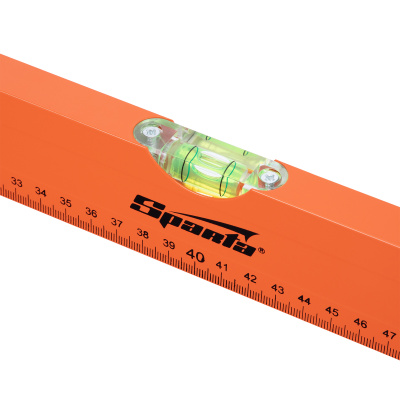 Уровень алюминиевый, 800 мм, 3 глазка, желтый, линейка Sparta по ценам производителя в Казани с доставкой по всей России