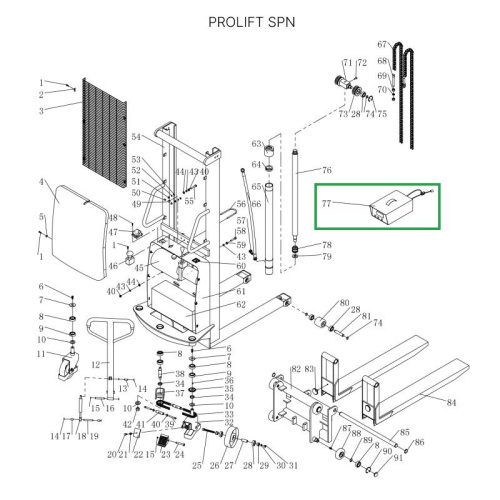 Зарядное устройство для штабелеров SPN (12В) по ценам производителя в Казани с доставкой по всей России