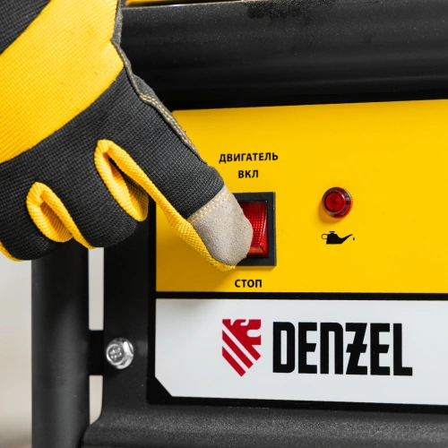 Генератор бензиновый GE 6900, 5.5 кВт, 220 В/50 Гц, 25 л, ручной старт Denzel купить в Москве с доставкой по всей России | ProtosMarket.ru