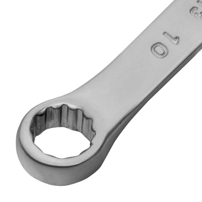 Ключ комбинированный, 10 мм, CrV, матовый хром Matrix купить в Москве с доставкой по всей России | ProtosMarket.ru