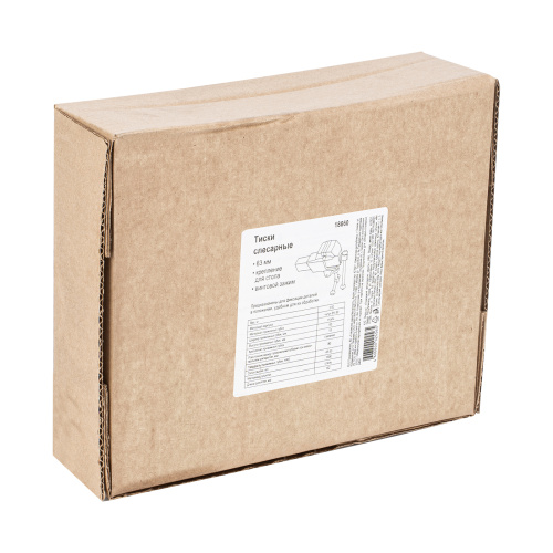 Тиски слесарные, 63 мм, крепление для стола, винтовой зажим (Глазов) купить в Москве с доставкой по всей России | ProtosMarket.ru