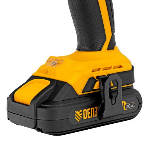 Дрель-шуруповерт аккумуляторная ударная бесщет CIDB-IB-18-02, Li-Ion, 18 В, 2 акк. Denzel купить в Москве с доставкой по всей России | ProtosMarket.ru