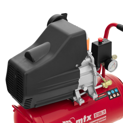 Компрессор воздушный DC1500L/24, 1,5 кВт, 24 л, 210 л/мин MTX купить в Москве с доставкой по всей России | ProtosMarket.ru