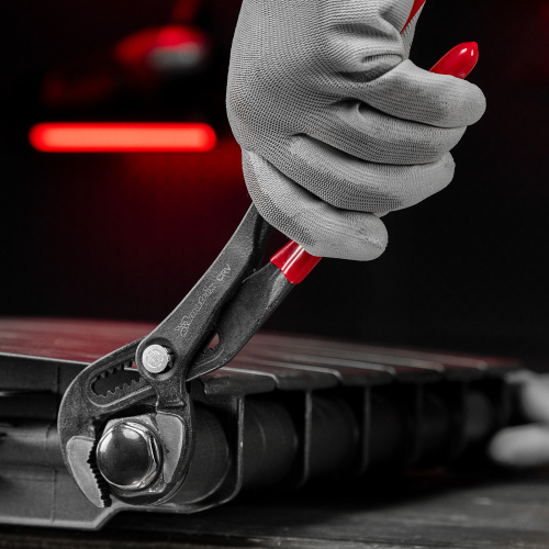 Клещи переставные 250 мм, кнопочный механизм, хром-ванадий, обливные рукоятки Matrix купить в Москве с доставкой по всей России | ProtosMarket.ru