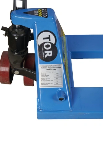 Тележка гидравлическая 2000 кг 1150 мм полиуретановые колеса TOR DF-III (серия S) по ценам производителя в Казани с доставкой по всей России