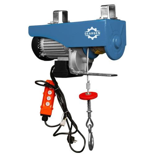 Мини электрическая таль комбинированная GEARSEN PA 220В, 125/250кг, 12/6м купить в Москве с доставкой по всей России | ProtosMarket.ru