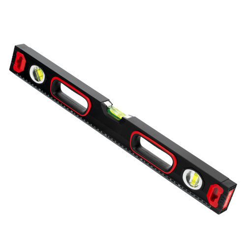 Уровень алюминиевый, усиленный, фрезерованный, 3 глазка, двухкомпонентные рукоятки, 600 мм Matrix по ценам производителя в Казани с доставкой по всей России