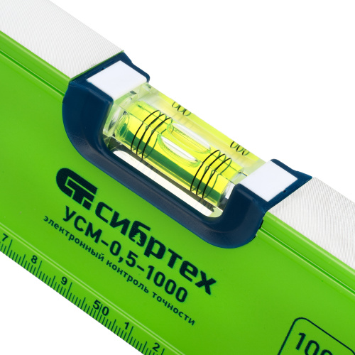 Уровень алюминиевый УСМ-0,5-1000, фрезерованный, 3 глазка, магнитный, рукоятки, 1000 мм Сибртех по ценам производителя в Казани с доставкой по всей России