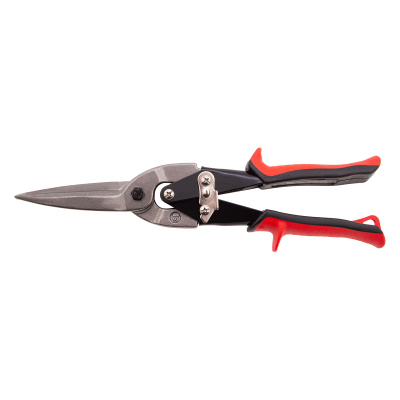 Ножницы по металлу, удлиненные, 285 мм, пряморежущие, обрезиненные рукоятки Matrix купить в Москве с доставкой по всей России | ProtosMarket.ru