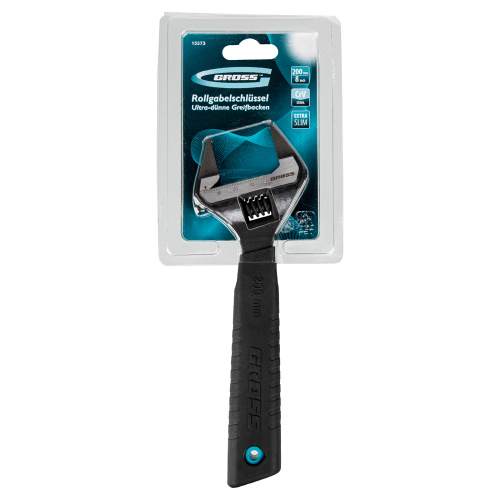 Ключ разводной, 200 мм, CrV, ультратонкие губки Gross купить в Москве с доставкой по всей России | ProtosMarket.ru