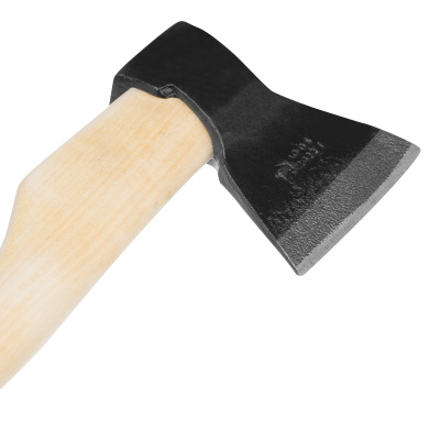 Топор кованый, в сборе, 680/980 г, деревянное топорище, 400 мм, А купить в Москве с доставкой по всей России | ProtosMarket.ru