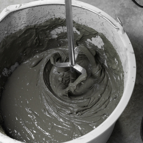 Насадка для миксера, для тяжелых растворов, 140 х 590 мм, оцинкованная, хвостовик резьба М14 Сибртех купить в Москве с доставкой по всей России | ProtosMarket.ru