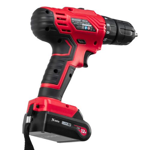 Дрель-шуруповерт аккумуляторная MCDL-12-02, Li-Ion, 12 В, 2 акк. MTX по ценам производителя в Казани с доставкой по всей России