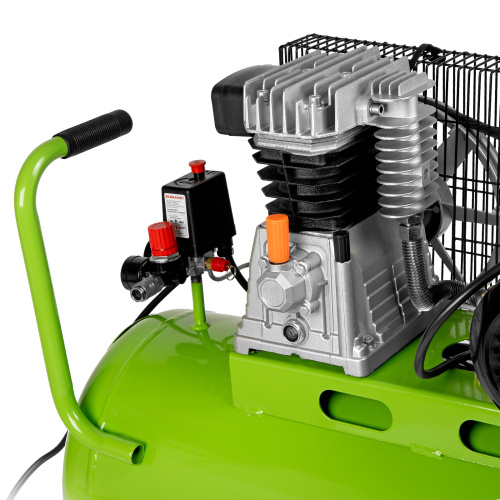 Компрессор воздушный КР-2200/100, 2.2 кВт, 350 л/мин, 100 л, ременной привод, масляный Сибртех купить в Москве с доставкой по всей России | ProtosMarket.ru