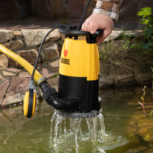 Дренажный насос для чистой и грязной воды DP450S, 450 Вт, напор 6 м, 12000 л/ч Denzel купить в Москве с доставкой по всей России | ProtosMarket.ru