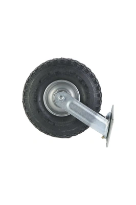 Колесо пневматическое резиновое 260 мм PRS 85 поворотное на кронштейне по ценам производителя в Казани с доставкой по всей России